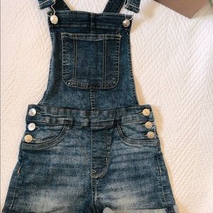 H&M Denim Overall Shorts